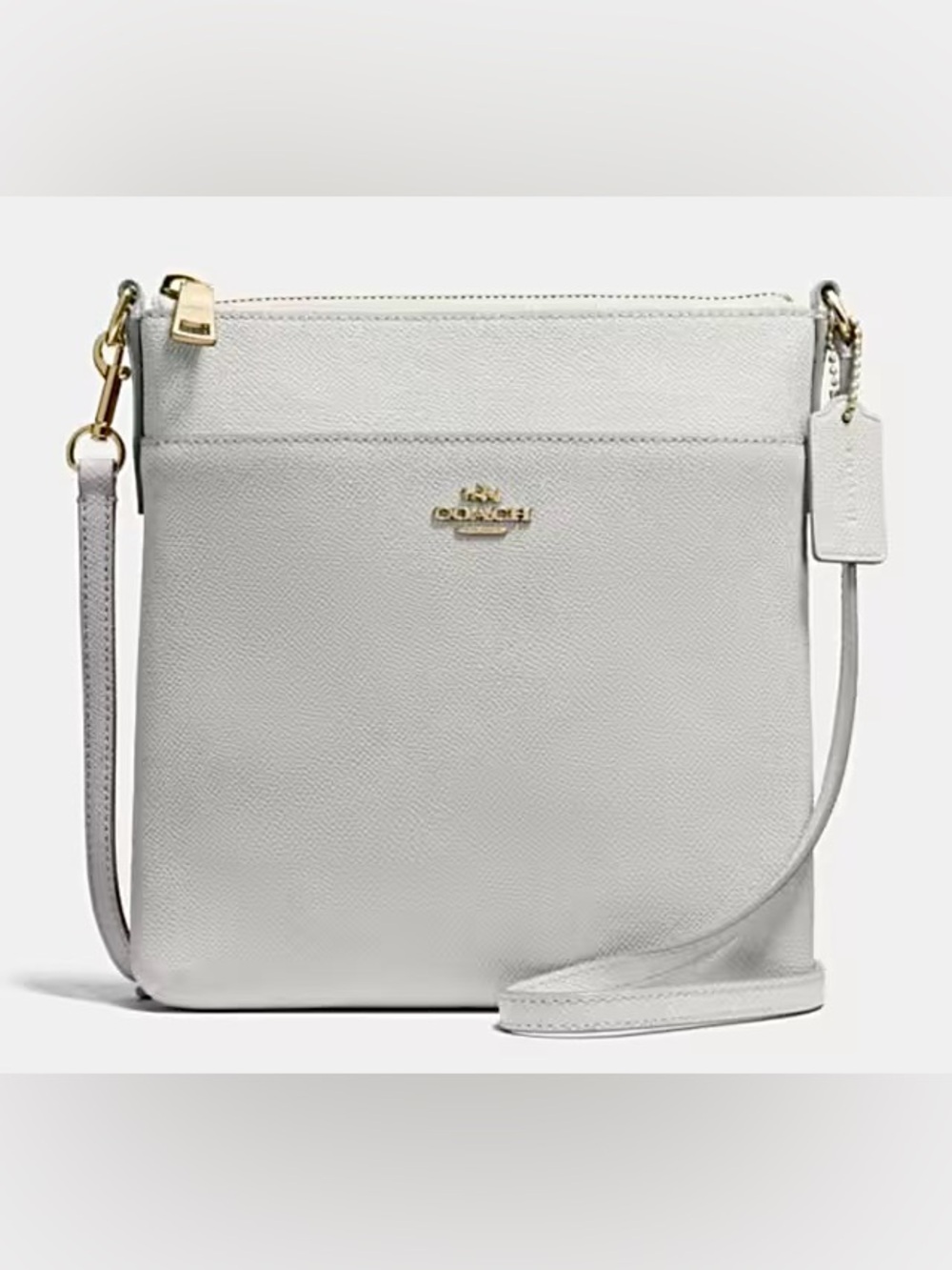 🤍 coach — kitt messenger leather crossbody bag 🤍